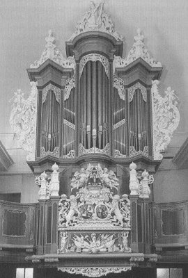 Leeuwarden, orgel Waalse Kerk