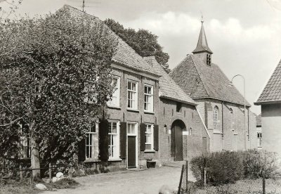 Bronkhorst aan de IJssel. Kasteelweg, circa 1962