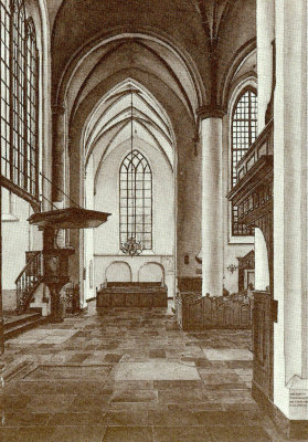 Elburg, interieur NH kerk2, circa 1970