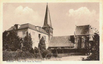 Kesteren, NH kerk, circa 1930