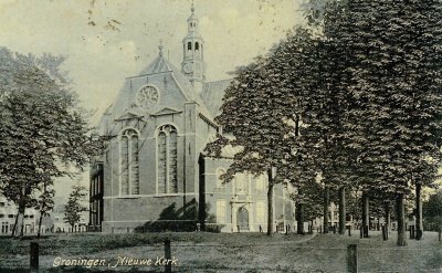 Groningen, Nieuwe Kerk, circa 1905