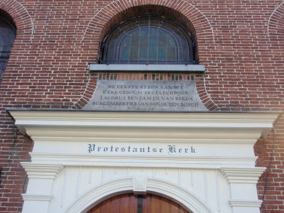 Oudenbosch, NH kerk front, 2007
