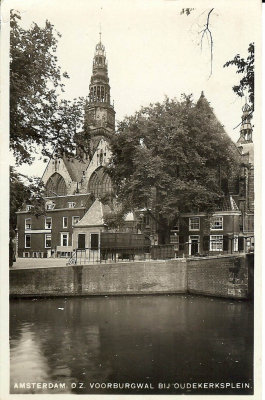 Amsterdam, Oude Kerk, circa 1940