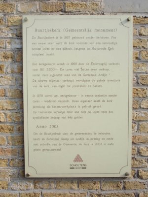 Andijk (west), Buurtjeskerk, 2007