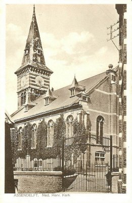 Assendelft, NH kerk, circa 1940