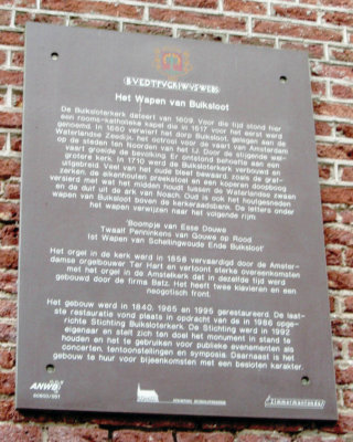 Buiksloot, info NH kerk, 2007