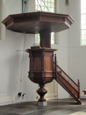 Buiksloot, preekstoel NH kerk, 2007