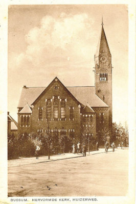 Bussum, NH kerk, circa 1928