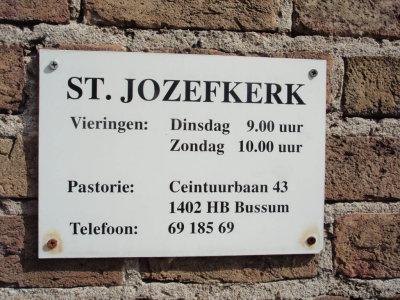Bussum, RK st Jozefkerk, 2007