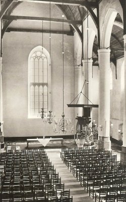 Den Burg, interieur NH kerk