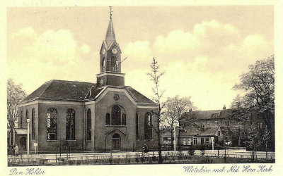 Den Helder, NH kerk, circa 1938