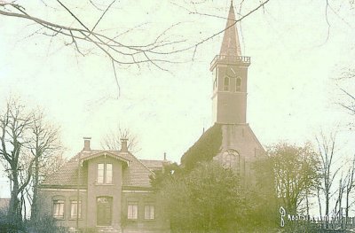 Grootschermer, NH kerk, circa 1930