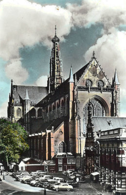 Haarlem, St Bavokerk, circa 1955