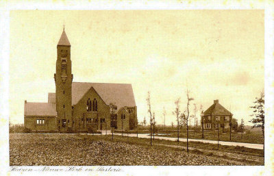 Huizen, NH kerk (nieuwe), circa 1925