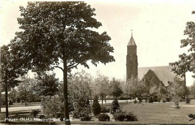 Huizen, NH kerk 12, circa 1945