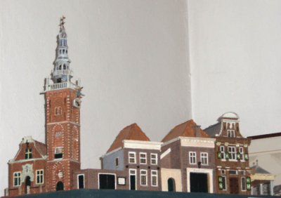 Monnickendam, Speeltoren maquette, 2007
