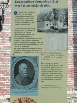 Noordeinde, toelichting DG kerk, 2007