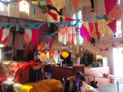 Ruigoord, kerk interieur 2007