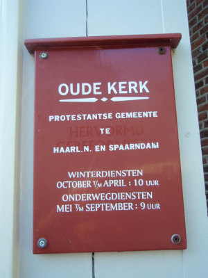 Spaarndam, Oude Kerk 3, 2007