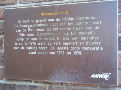 Venhuizen, NH kerk, 2007