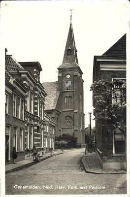 Genemuiden, NH kerk, circa 1935