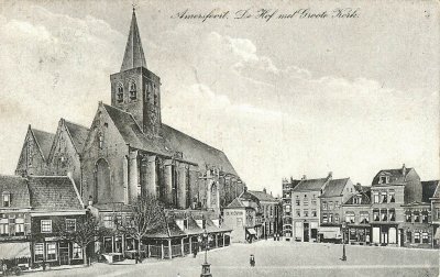 Amersfoort, Grote Kerk of st Joriskerk, circa 1920