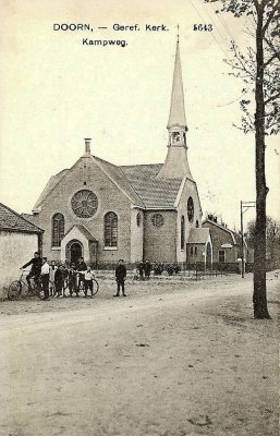 Doorn, geref kerk, circa 1930