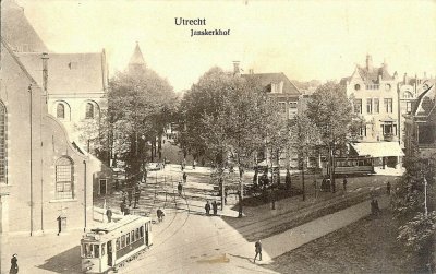 Utrecht, Janskerkhof, circa 1920