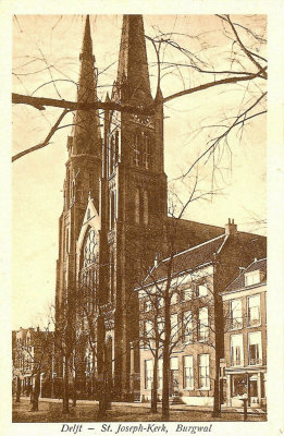 Delft, RK st Joseph Kerk, circa 1928