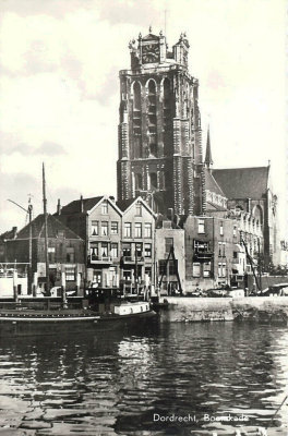 Dordrecht, Boomkade met kerk