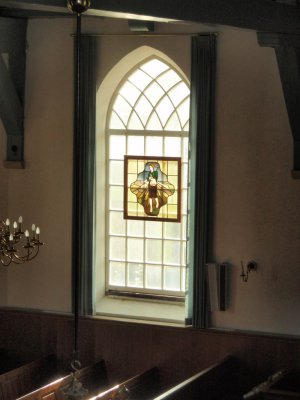 Klaaswaal, NH kerk linker raam, 2007