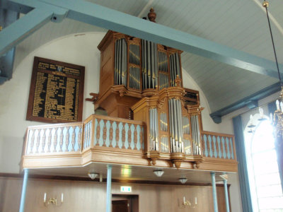 Klaaswaal, NH kerk orgel, 2007