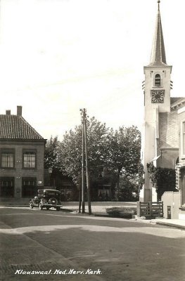 Klaaswaal, NH kerk, circa 1935