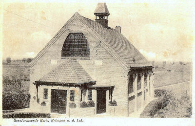 Krimpen aan de Lek, Geref kerk, circa 1935