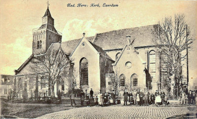 Leerdam, NH kerk, circa 1920