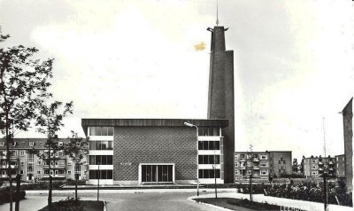Leerdam, Pauluskerk, circa 1965