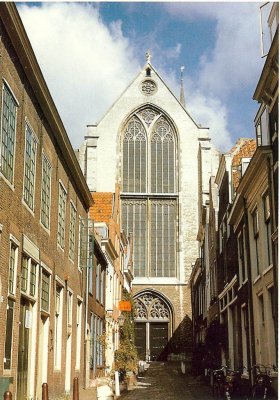 Leiden, Pieterskerk, circa 1990