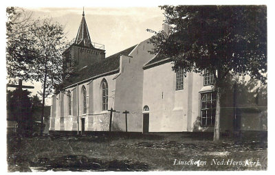 Linschoten, NH kerk, circa 1940