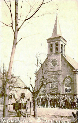 Schelluinen, NH kerk, circa 1900.jpg
