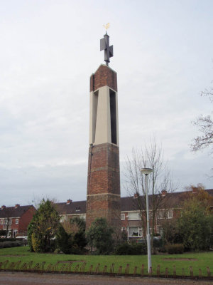 Heemskerk, toren bij H Mariakerk, 2007