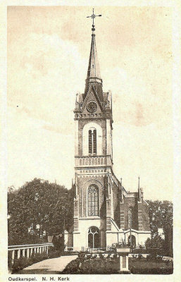 Oud Karspel, NH kerk, circa 1938