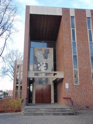 Biddinghuizen, De Voorhof entree prot kerk, 2007