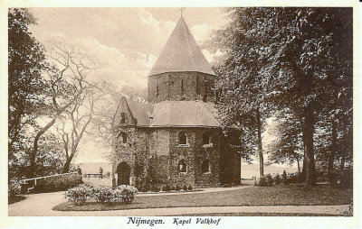 Nijmegen, kapel Valkhof, circa 1925