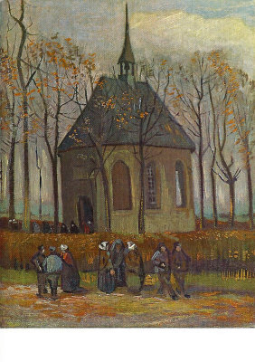 Nuenen, NH kerk vincent van Gogh, 1884