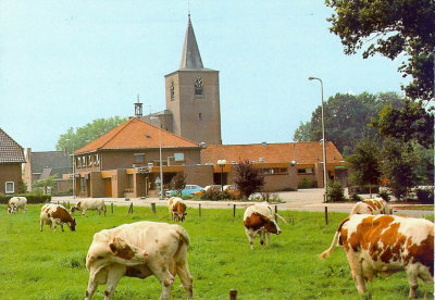 Reutum, kerk, circa 1970