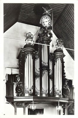 Nootdorp, NH kerk orgel, circa 1965