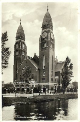 Rotterdam, Koninginnekerk, circa 1935