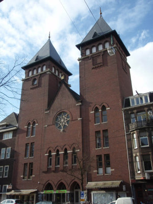 Amsterdam, oude RK kerk 2 Rozengracht, 2008