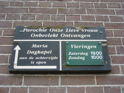 Nieuwe Niedorp, RK kerk, 2008