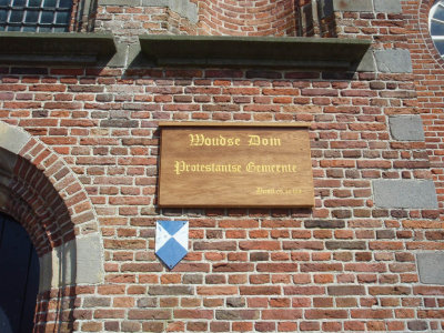 Rijnsaterwoude, Woudse Dom bord, 2008